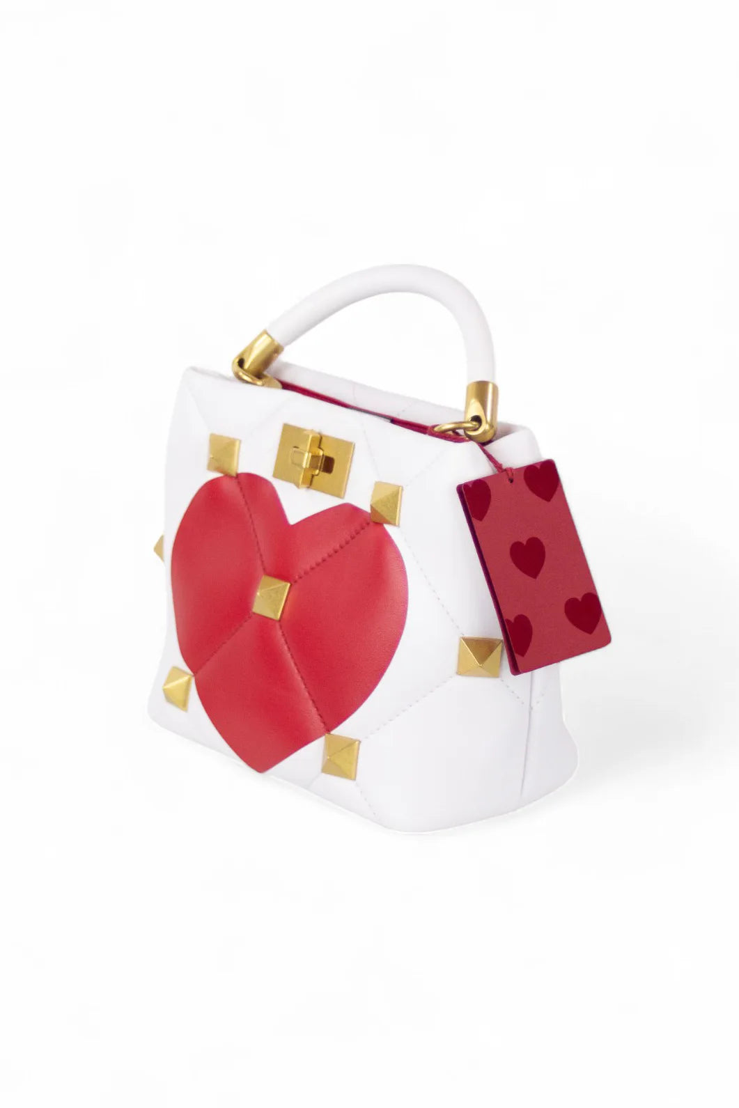 Le Handle Roman stud with heart