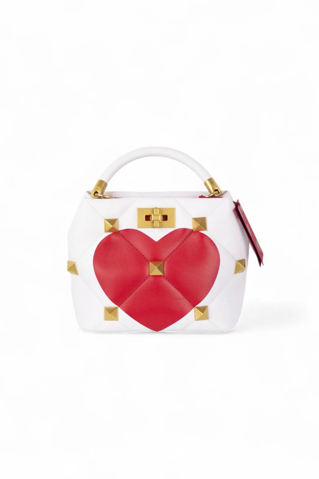 Le Handle Roman stud with heart