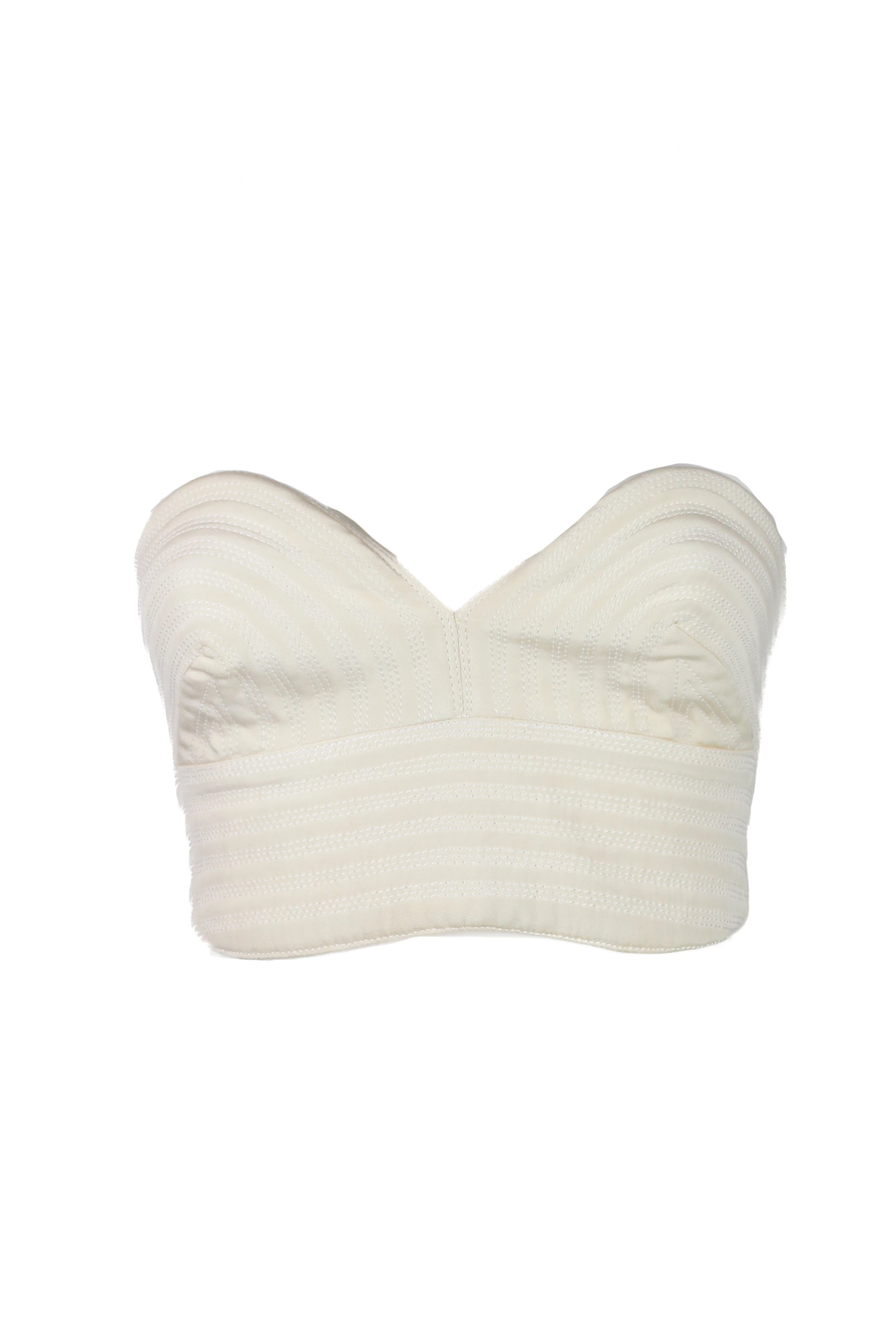 Vintage Striped Corset Top