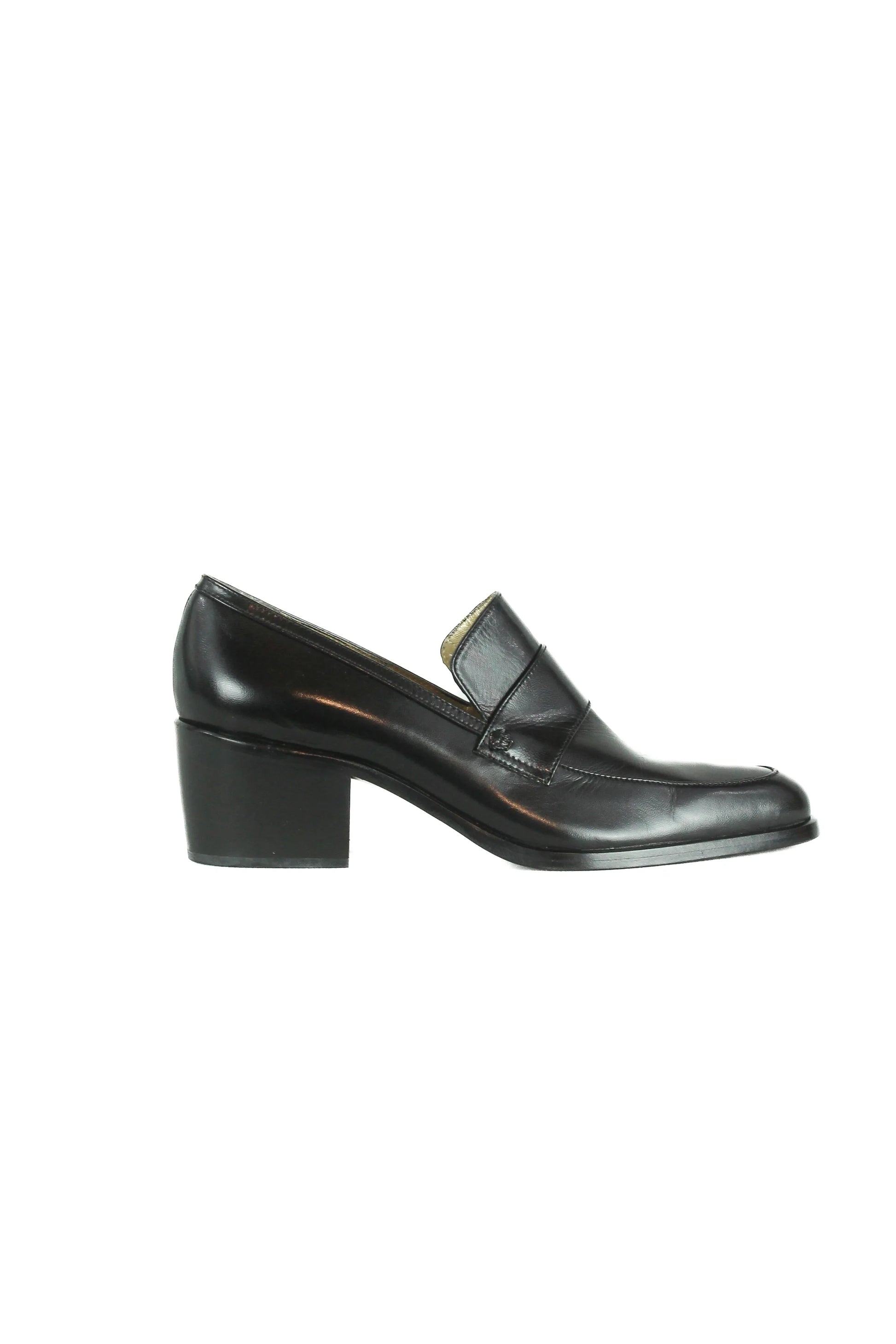 Vintage black loafers