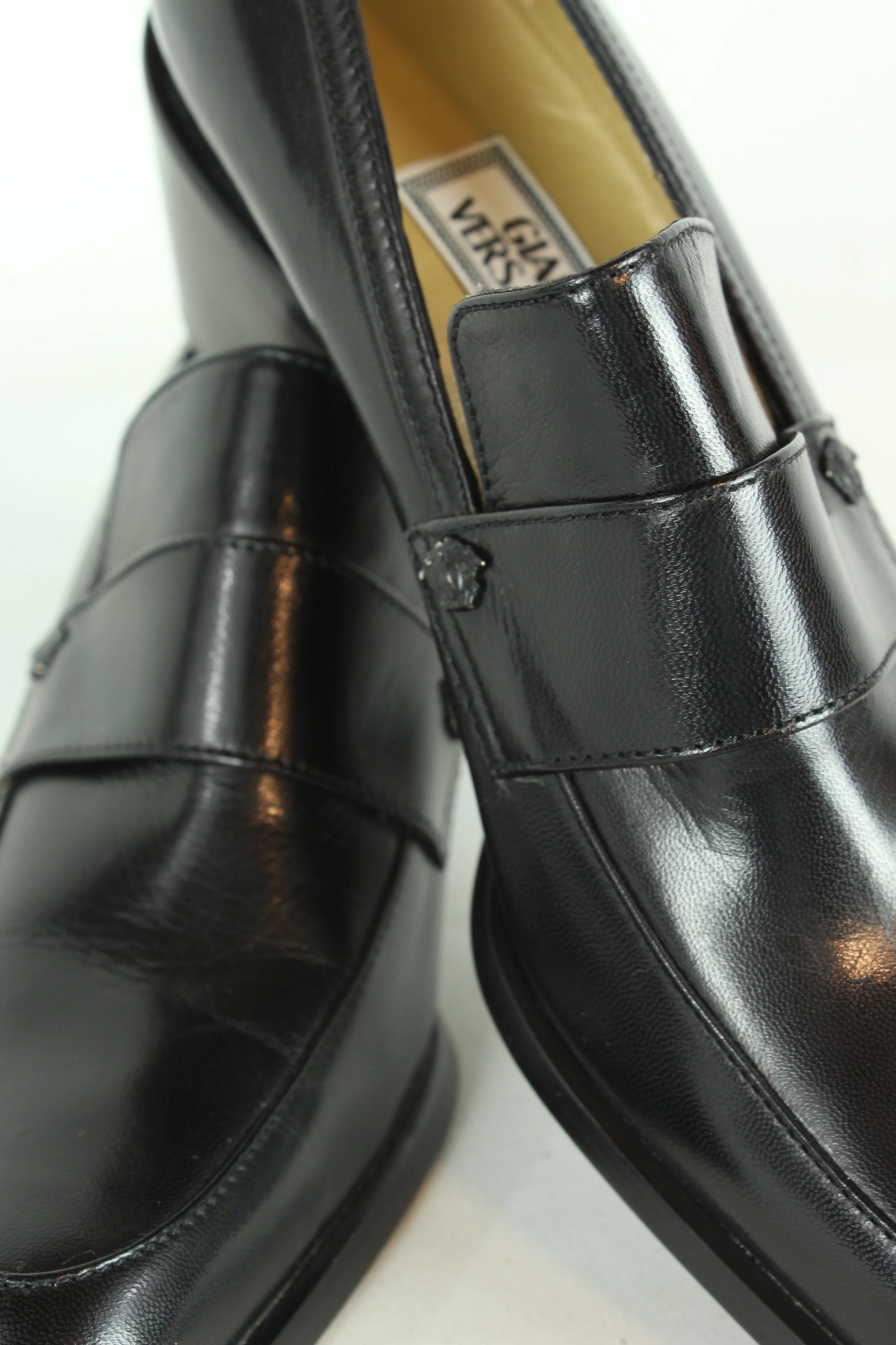 Vintage black loafers