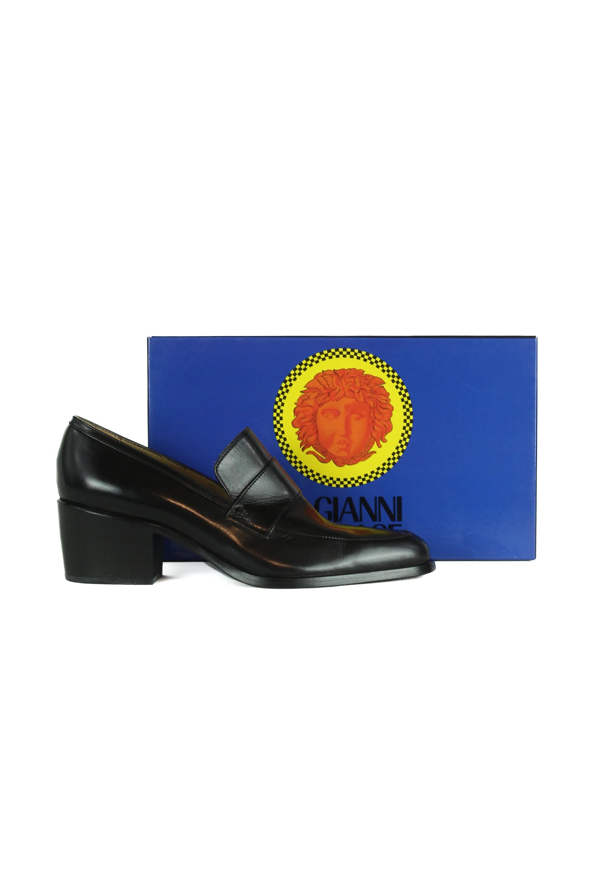 Vintage black loafers