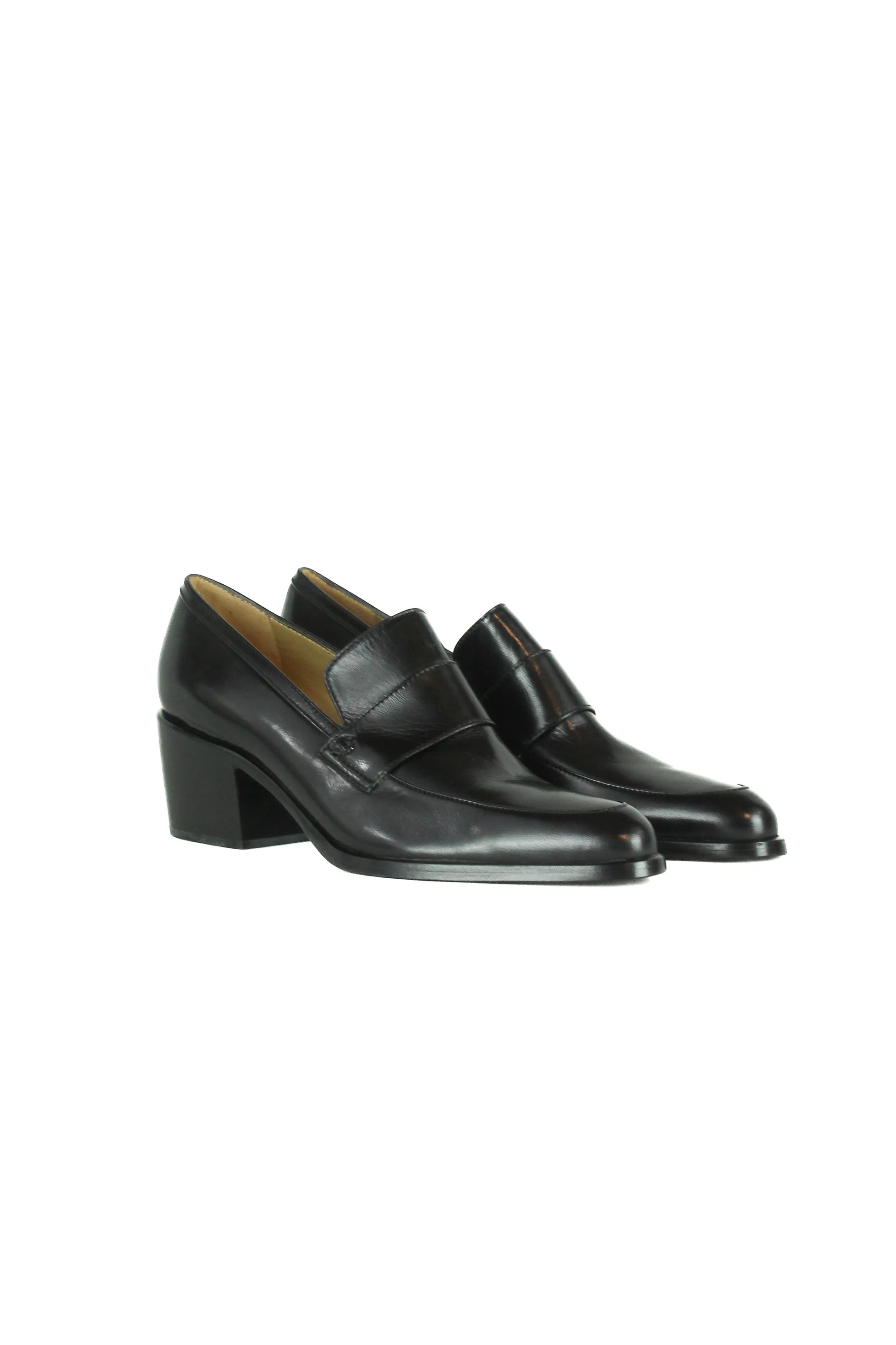 Vintage black loafers