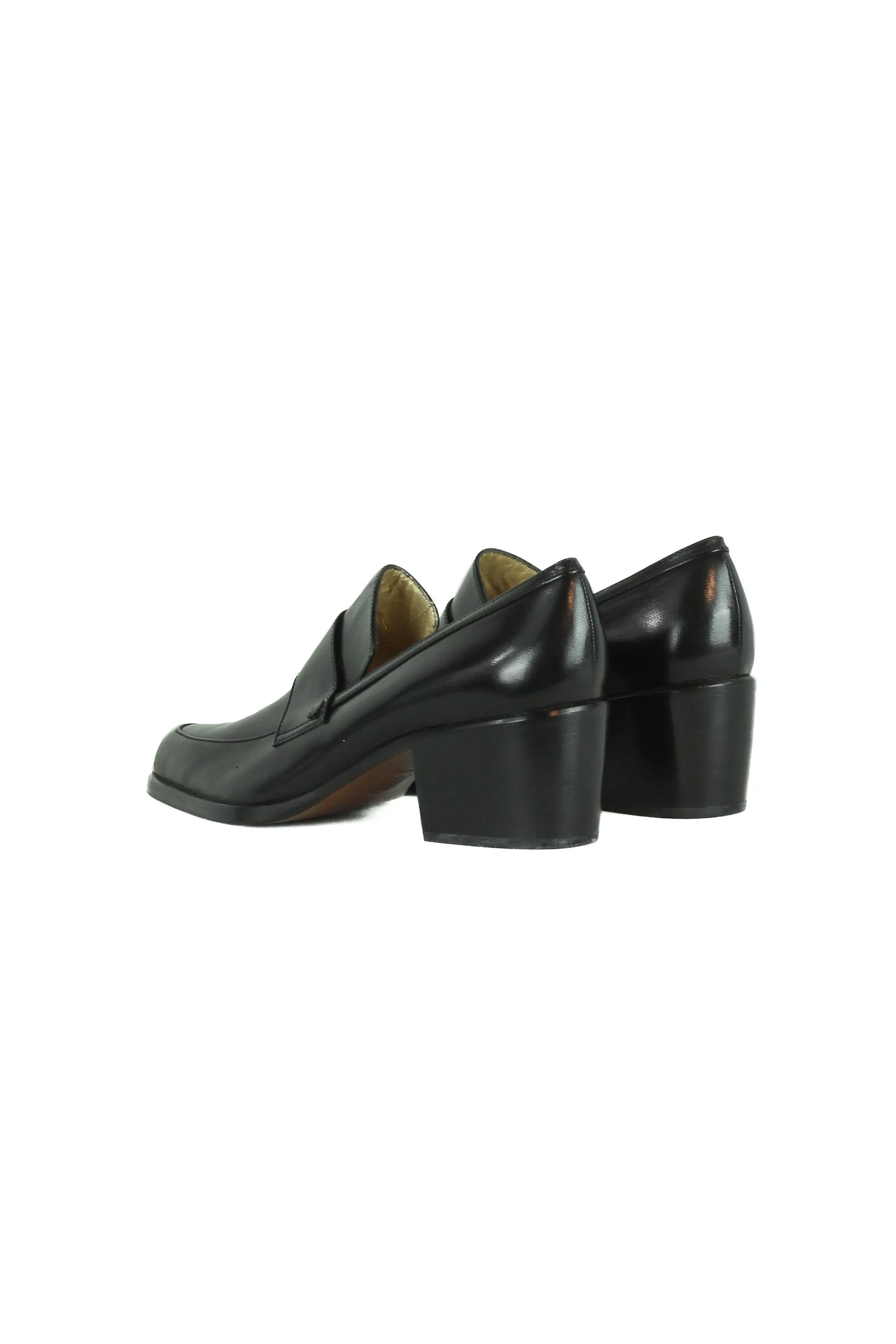 Vintage black loafers