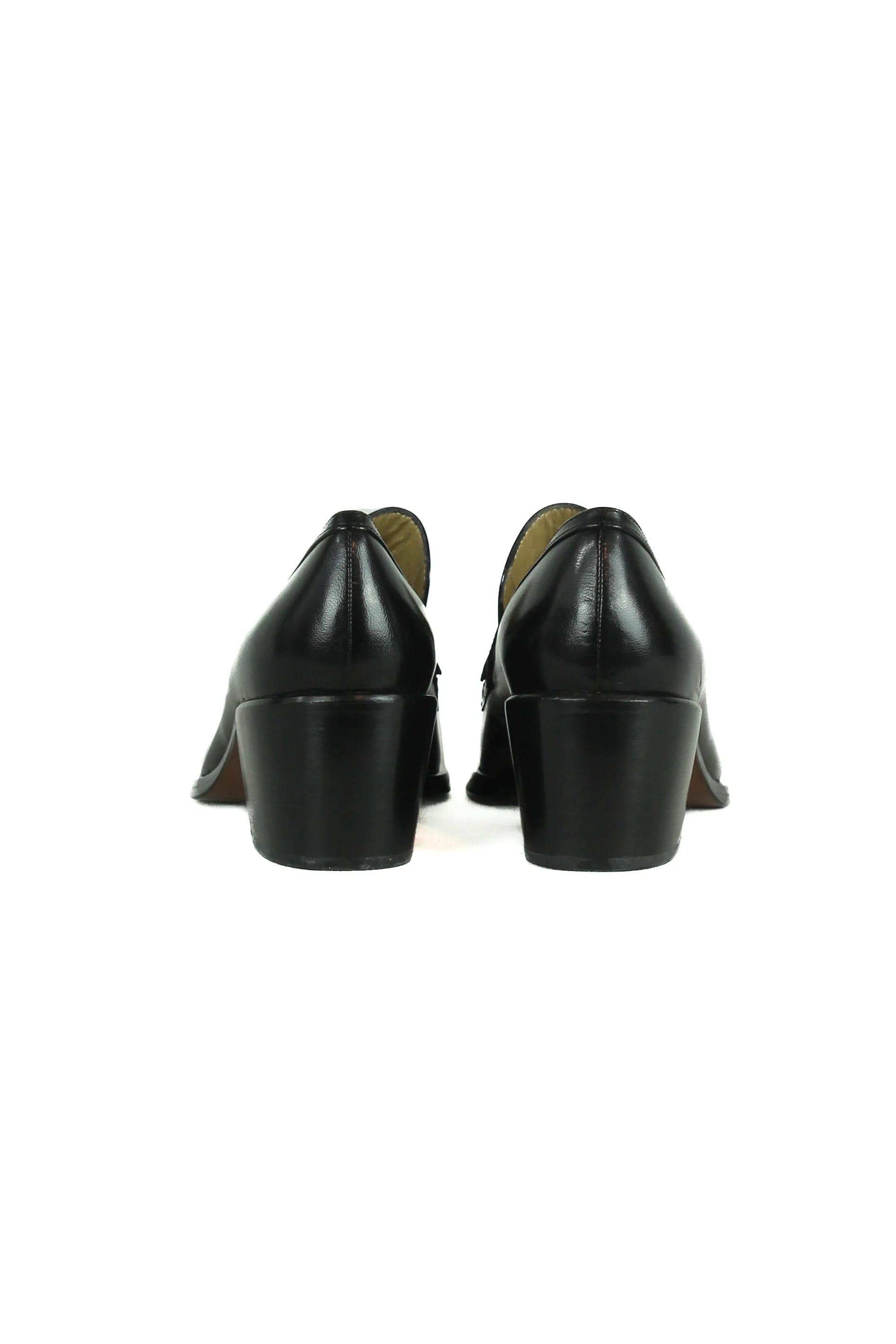 Vintage black loafers