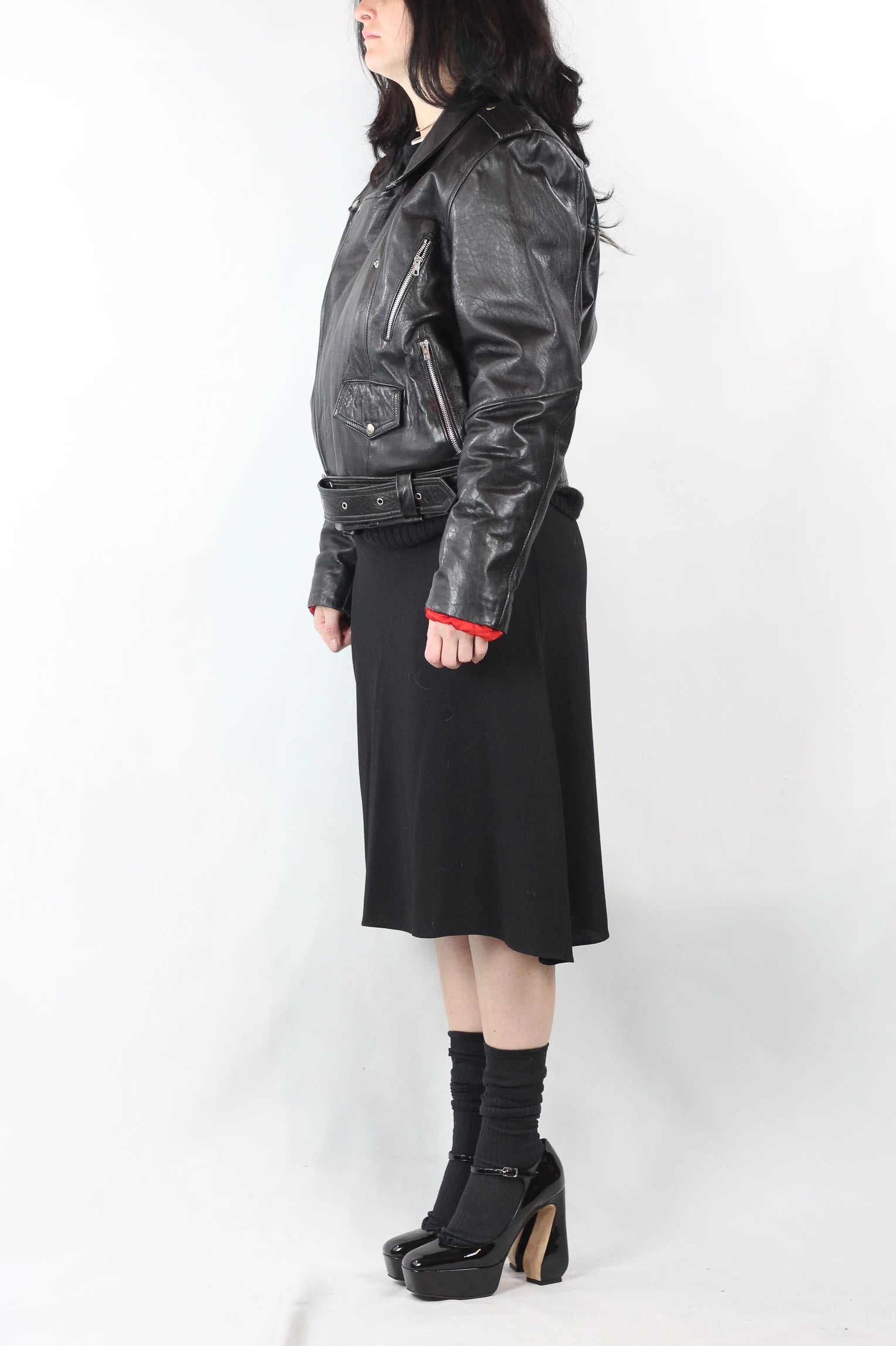Nappa Leather Biker Jacket