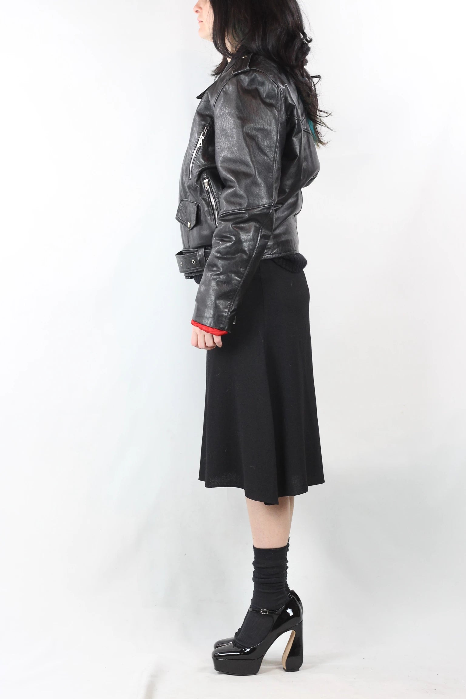 Nappa Leather Biker Jacket