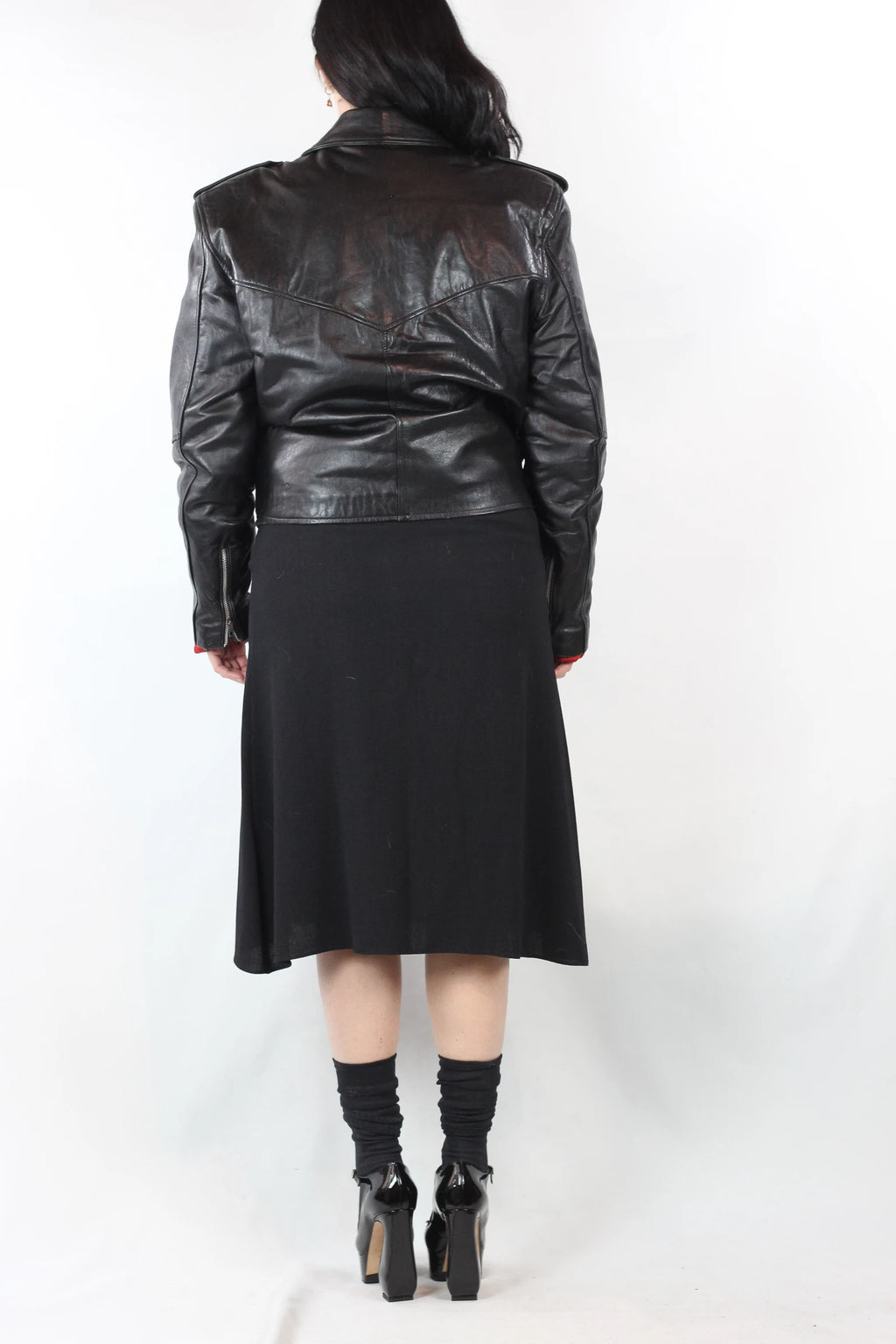 Nappa Leather Biker Jacket