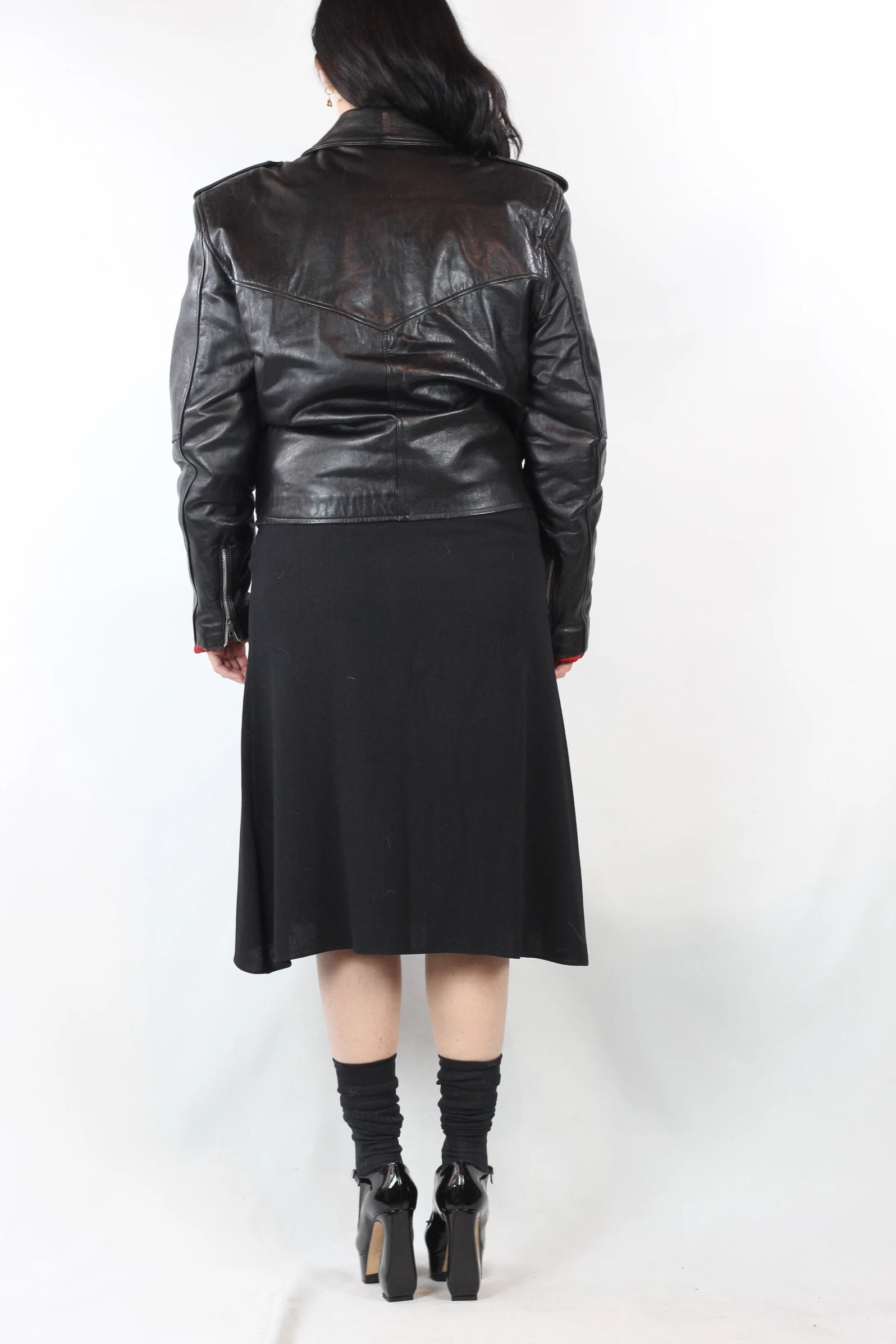 Nappa Leather Biker Jacket