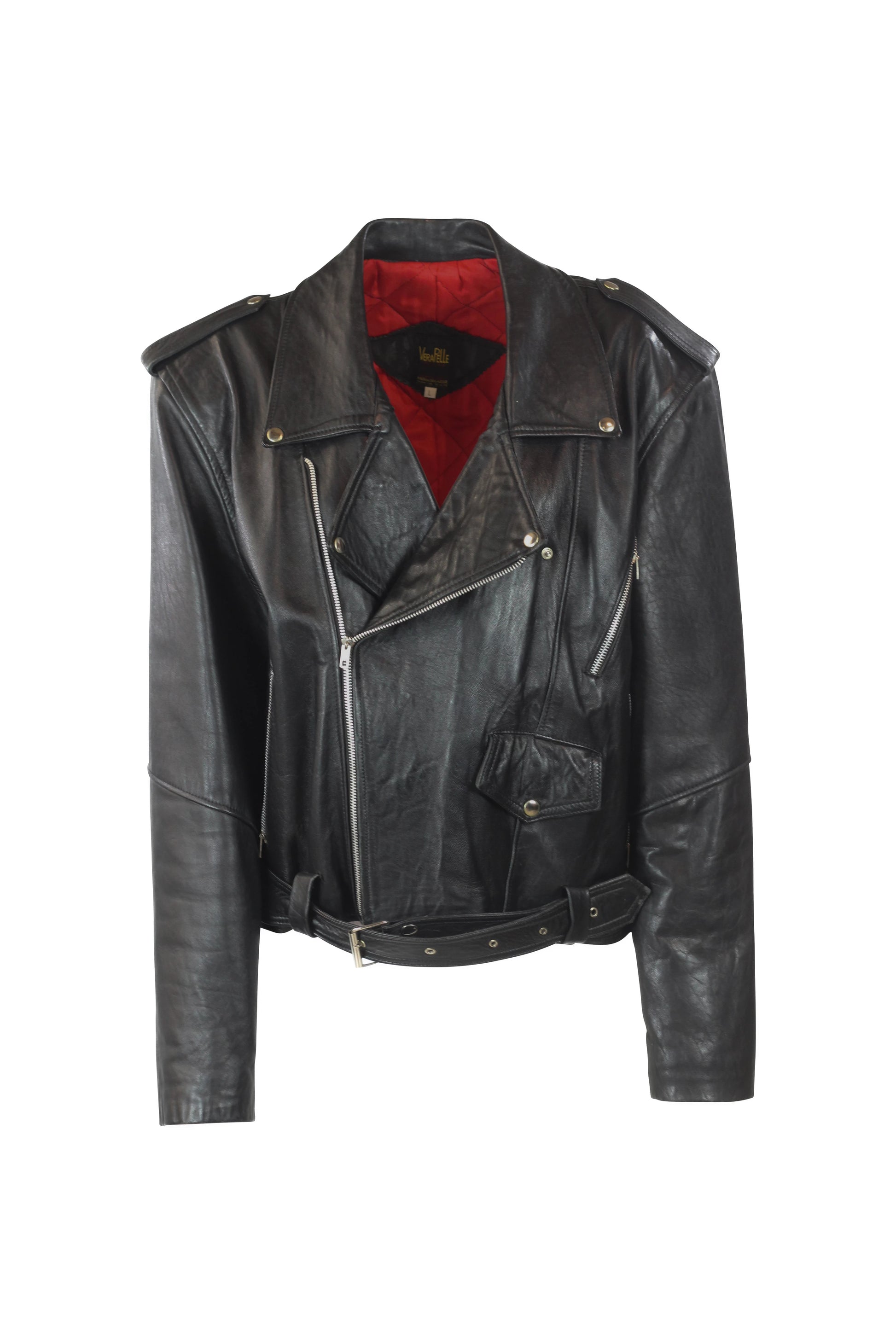 Nappa Leather Biker Jacket