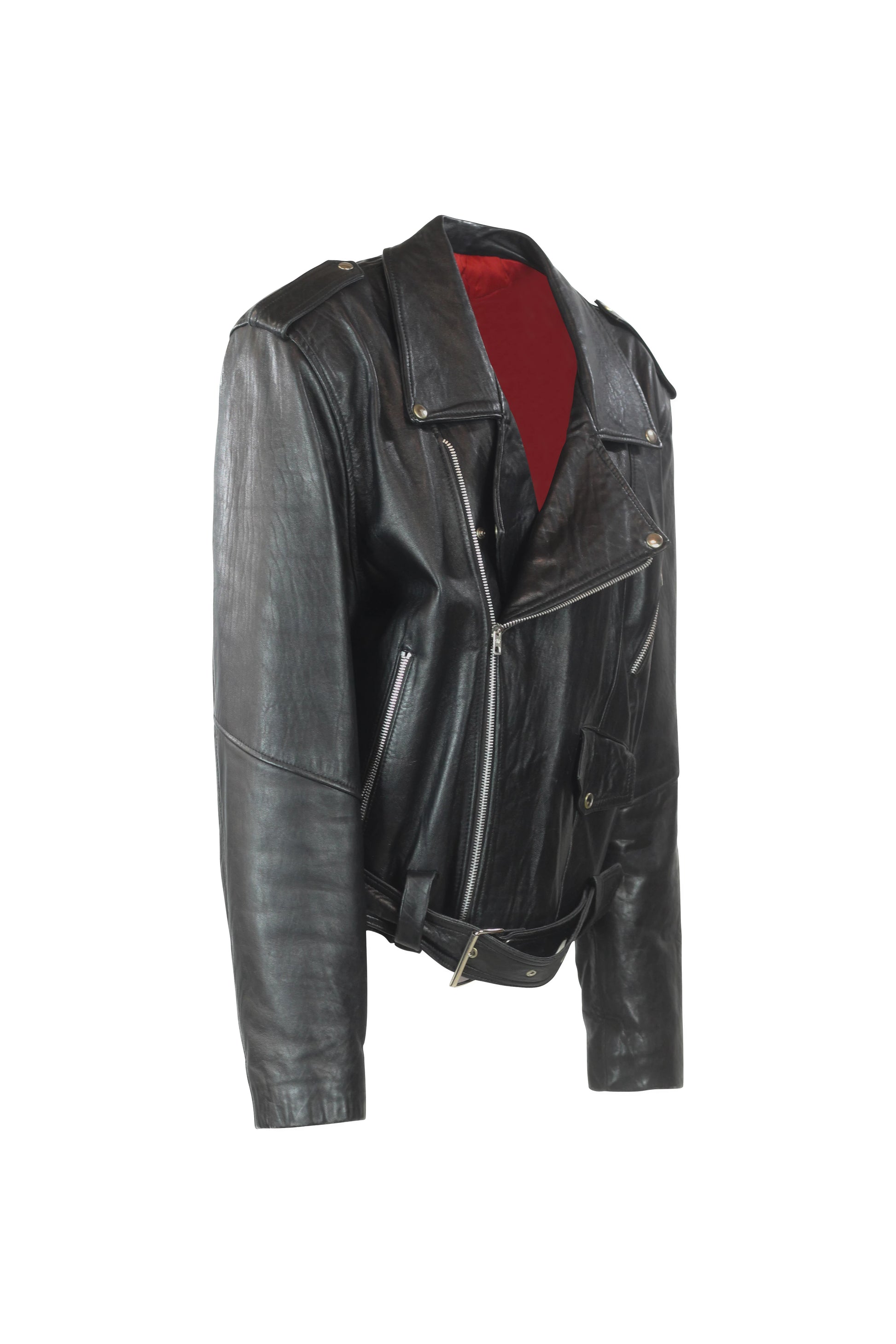 Nappa Leather Biker Jacket