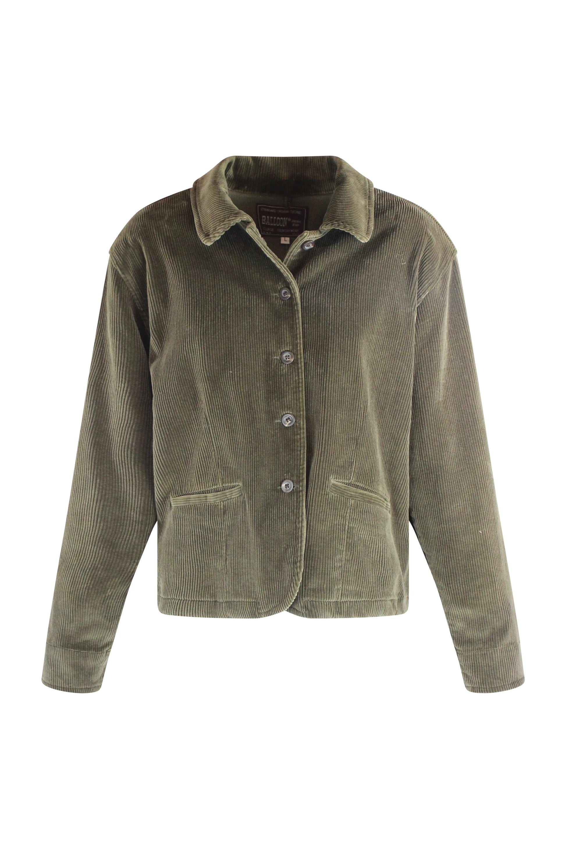 Vintage Green Corduroy Jacket