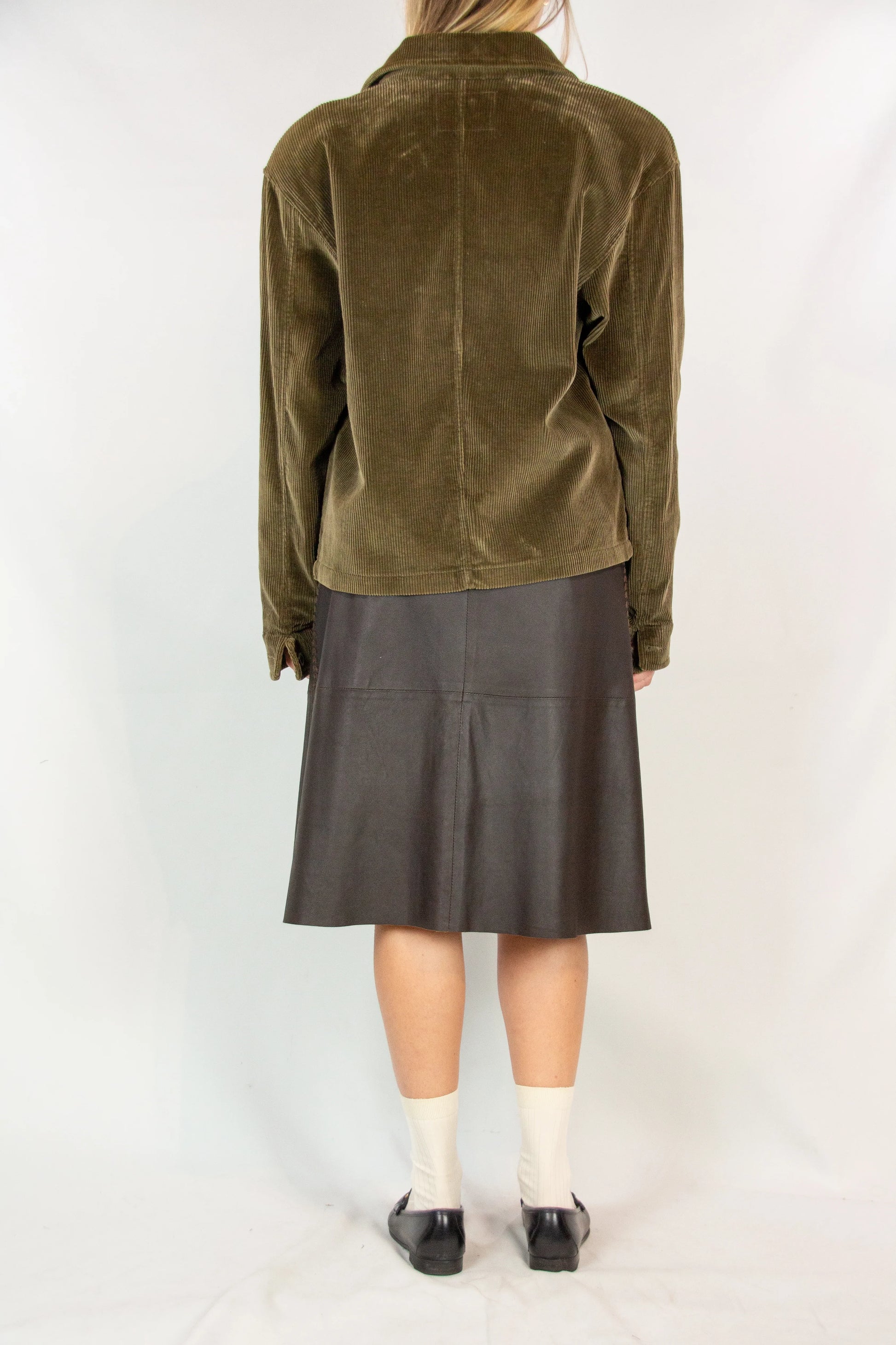 Vintage Green Corduroy Jacket