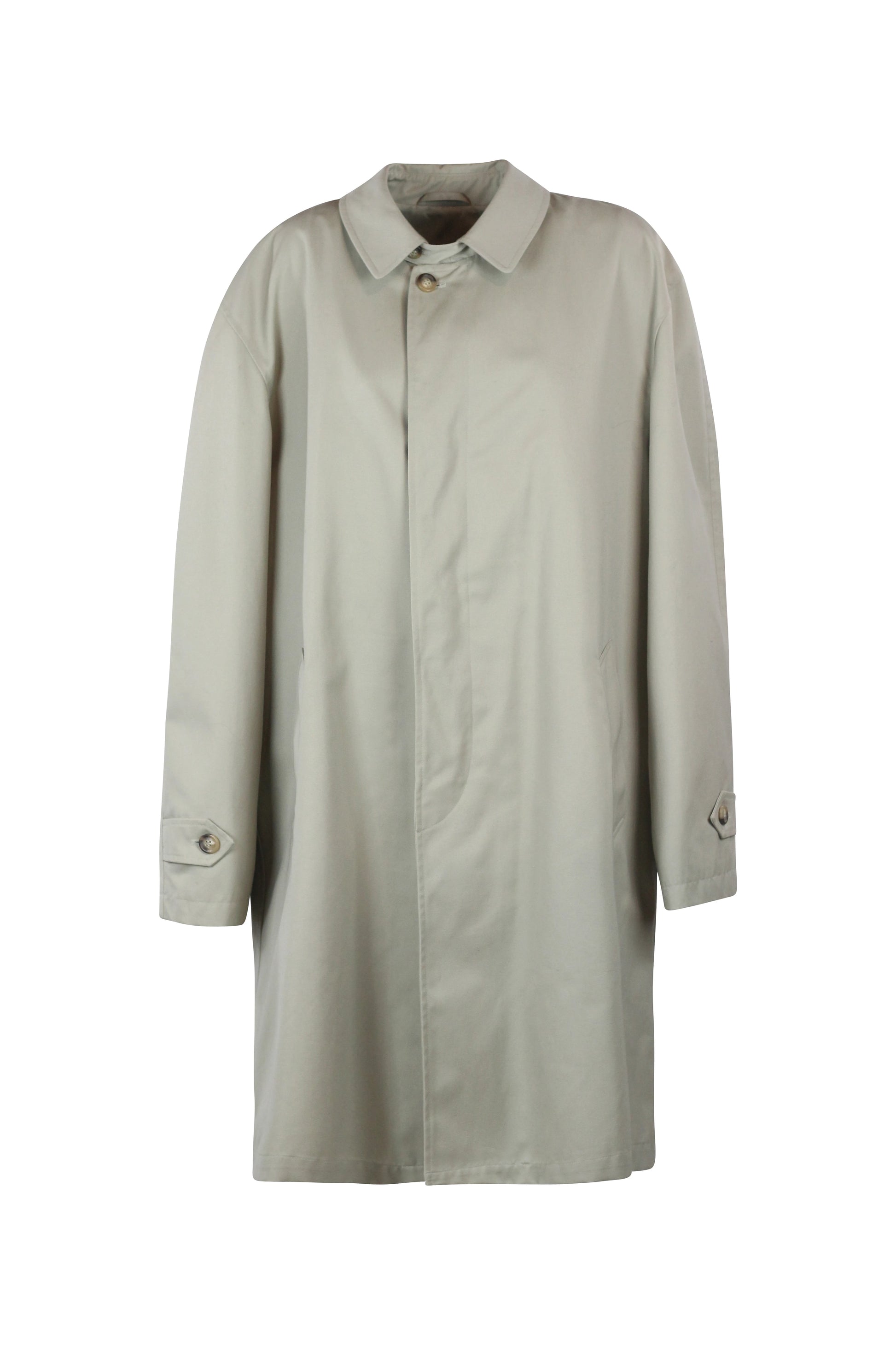 Greige Trench Coat