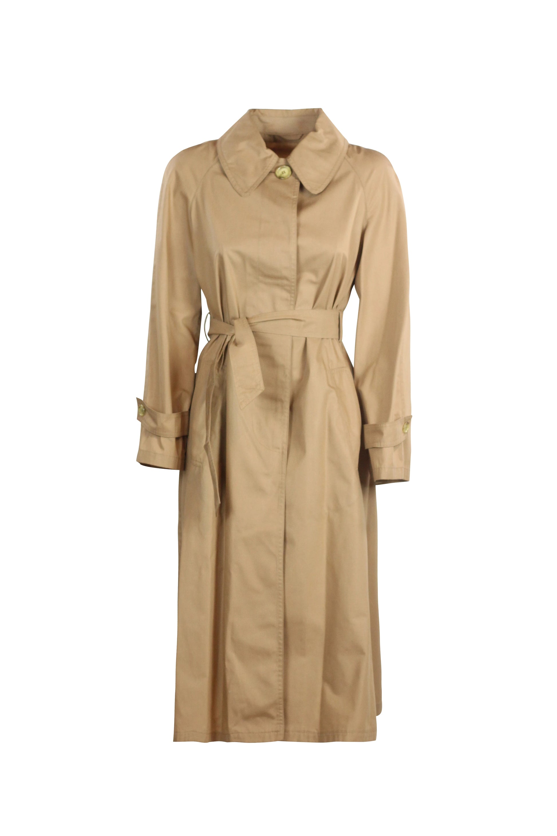 Honey-Coloured Lightweight Trench Coat