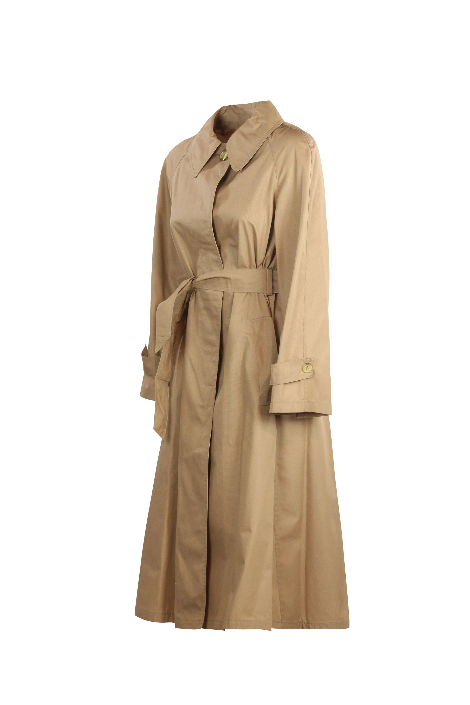 Honey-Coloured Lightweight Trench Coat