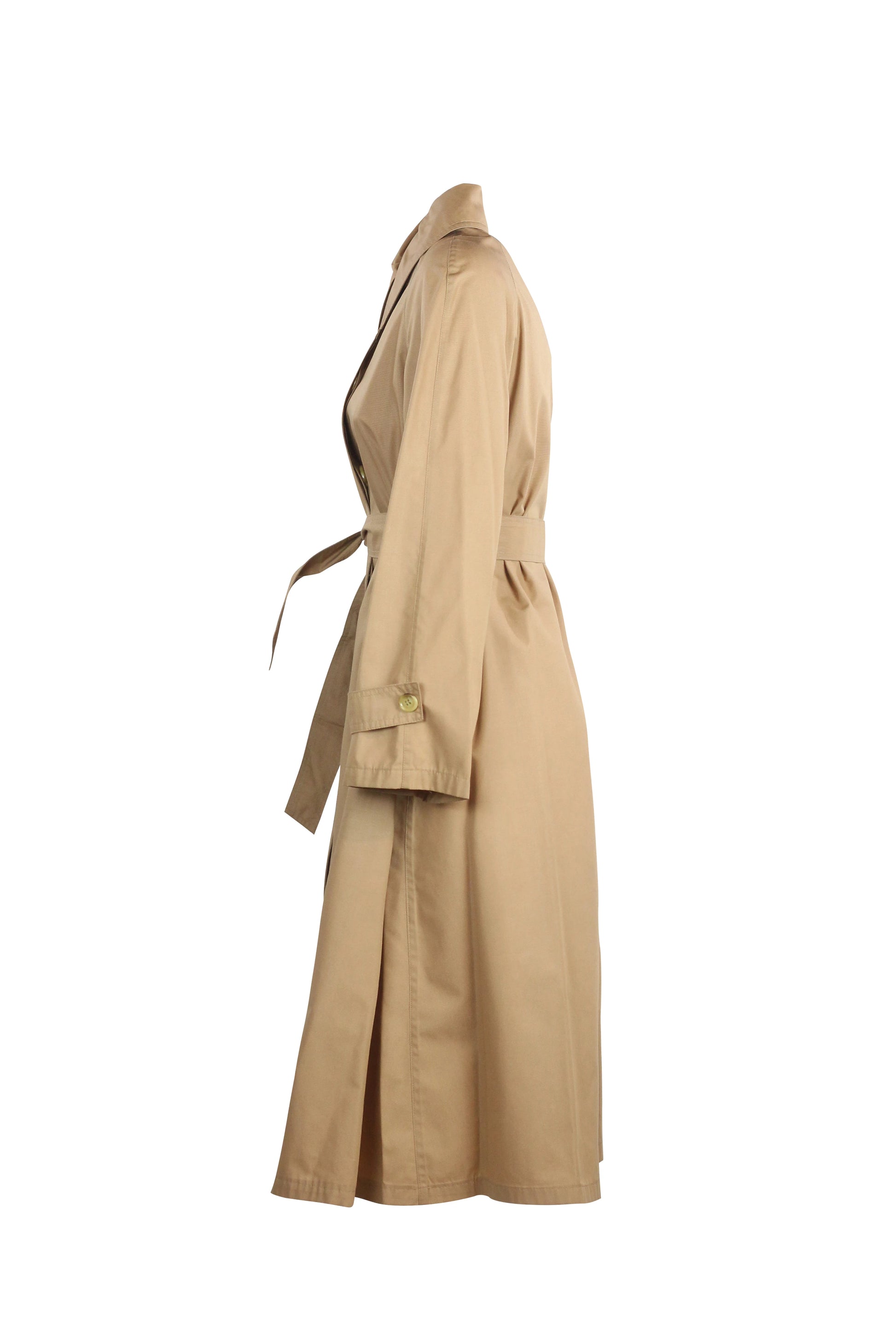 Honey-Coloured Lightweight Trench Coat