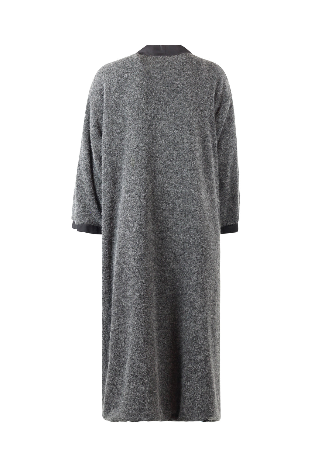 Wool & Silk Double Face Kimono Coat