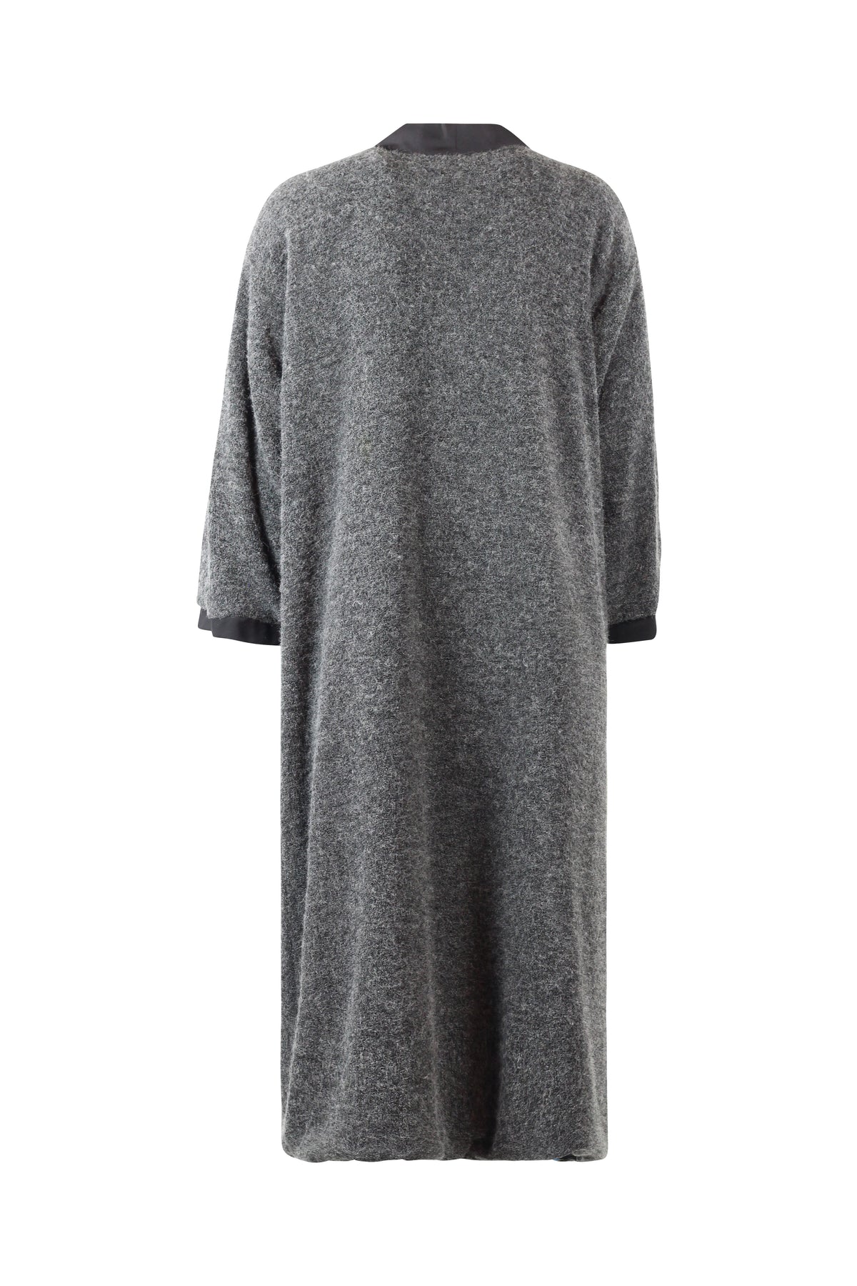 Wool & Silk Double Face Kimono Coat