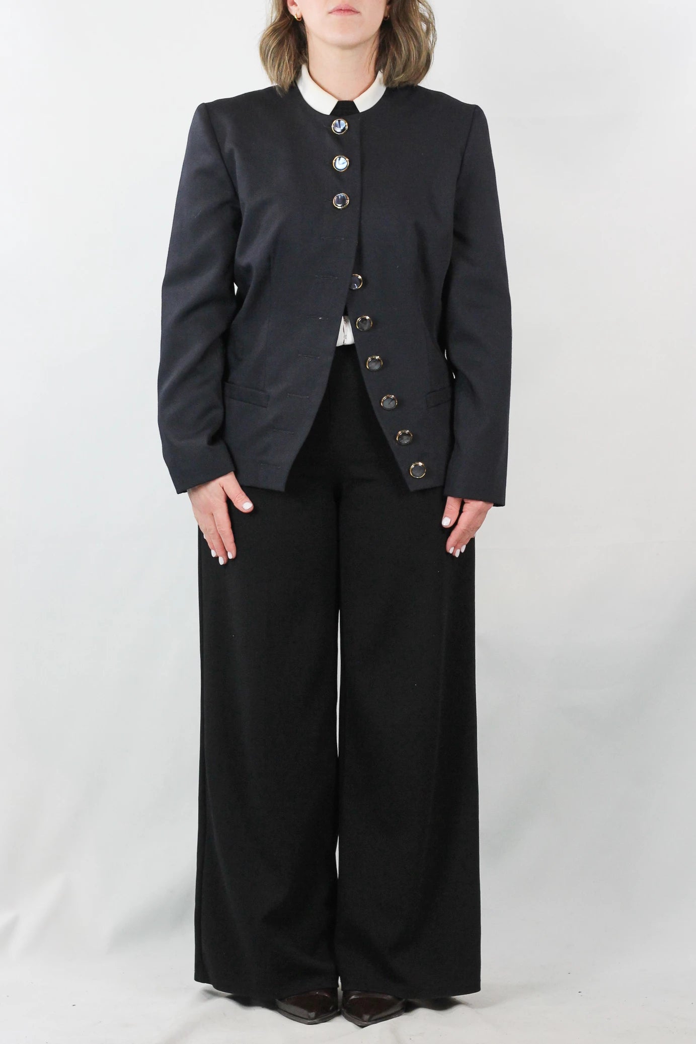 Sartorial Navy Blue Jacket