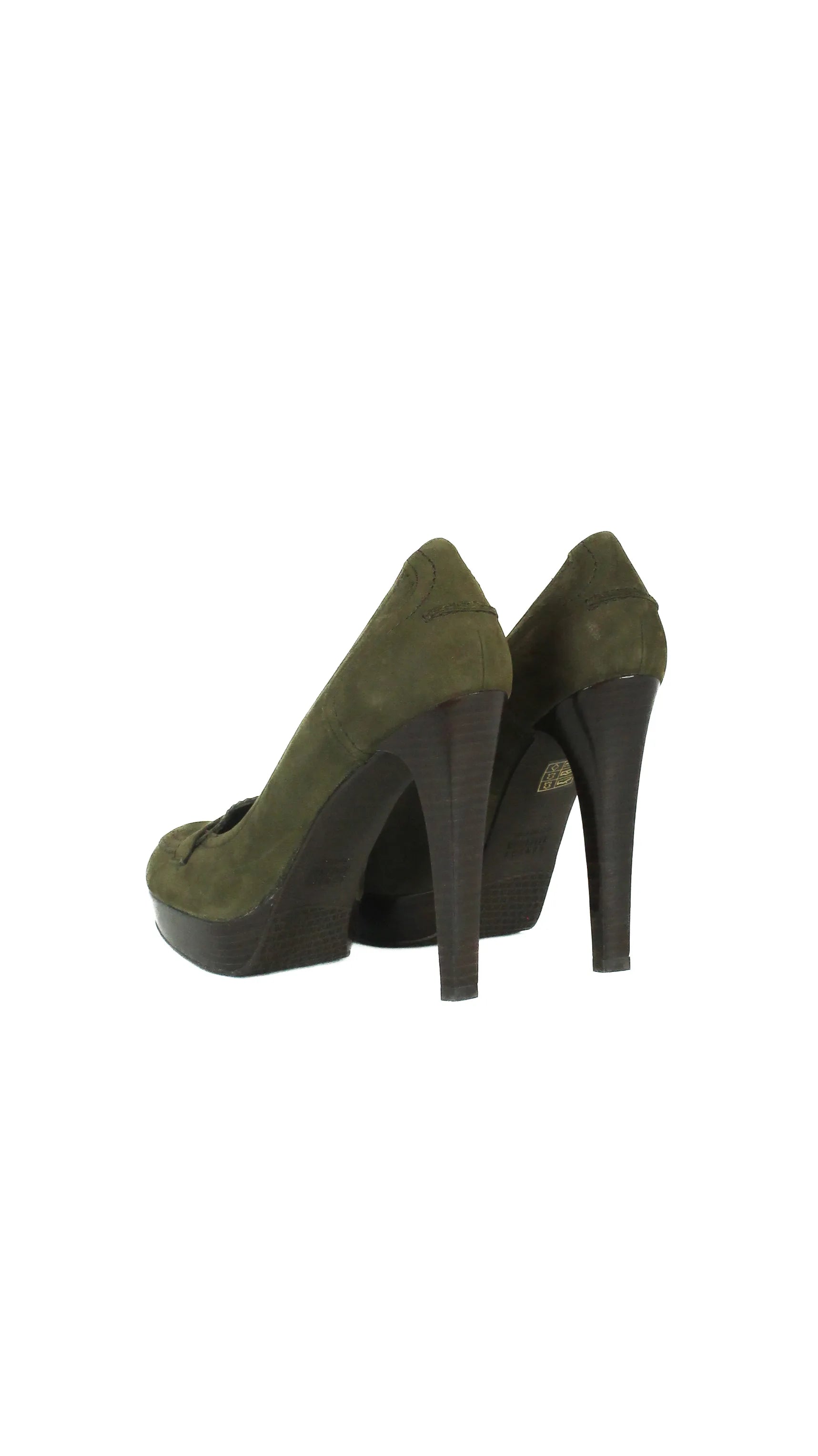 Loafer inspired pumps
