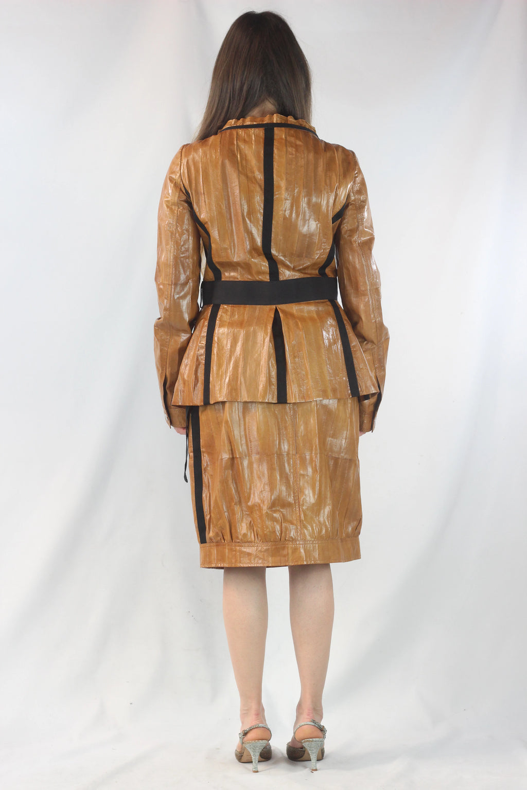 Eel Skin Skirt