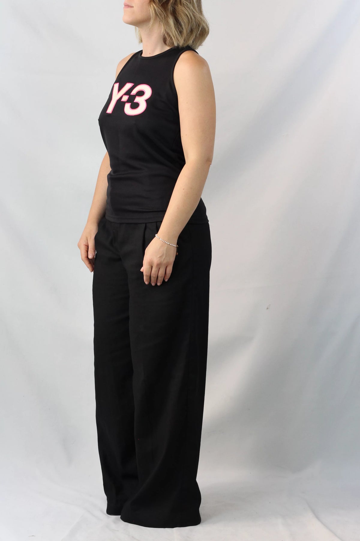 Logo Tank Top in Black