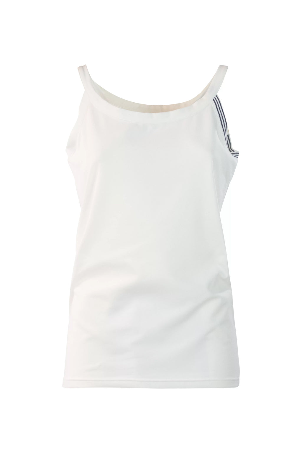 White Spaghetti Strap Tank Top