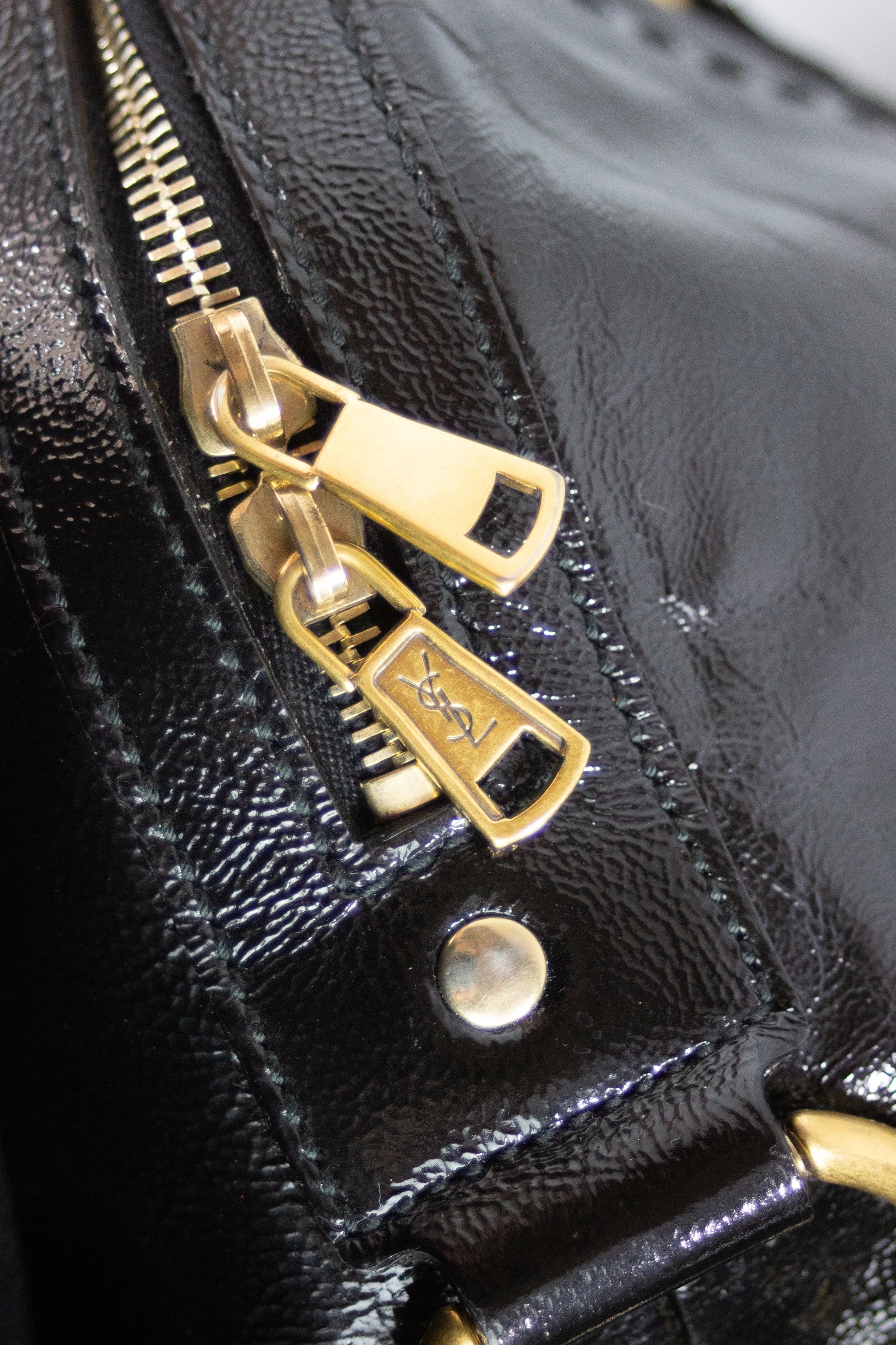 Black Patent Muse maxi