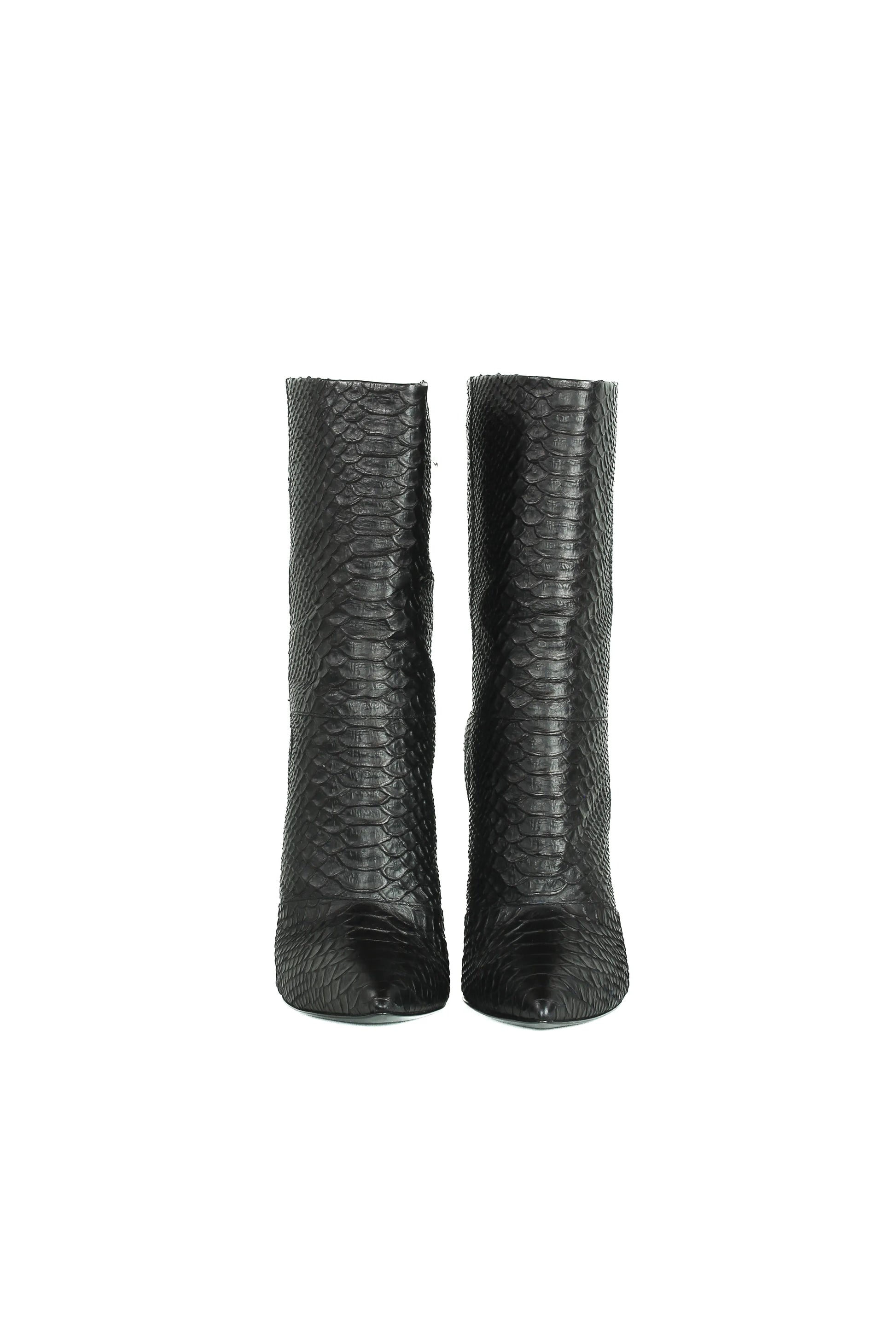 Python wedge boots